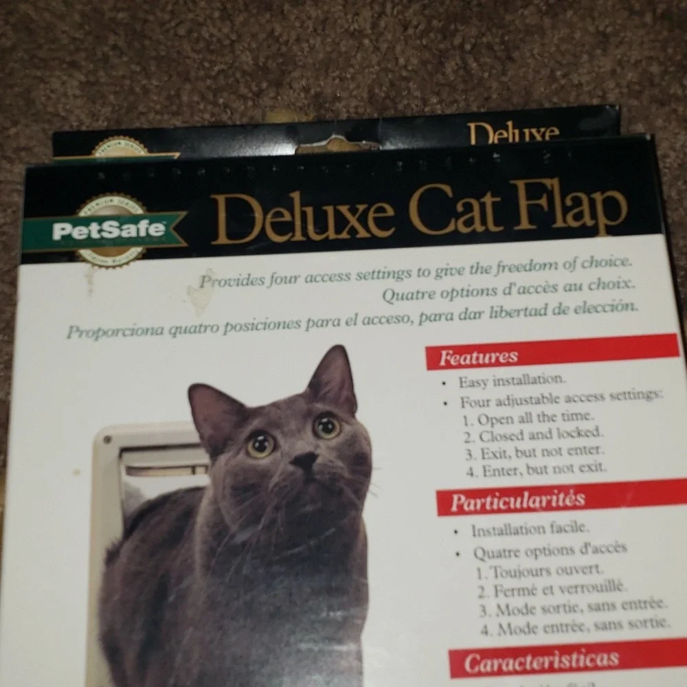Cat door flap